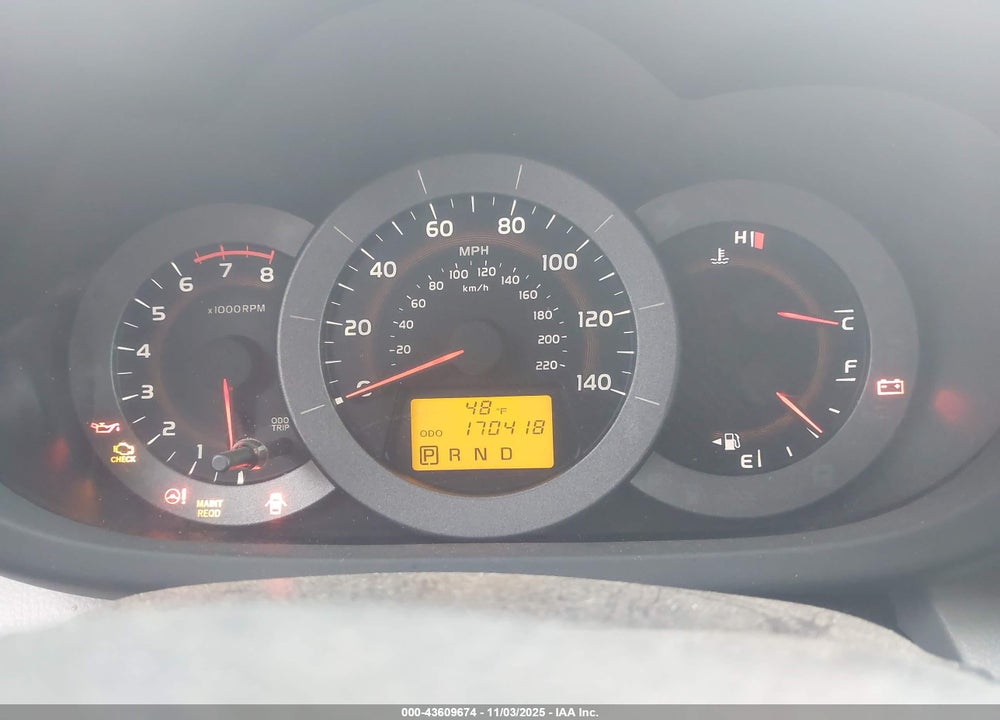 2009 TOYOTA RAV4 VIN: JTMZF33V595007640