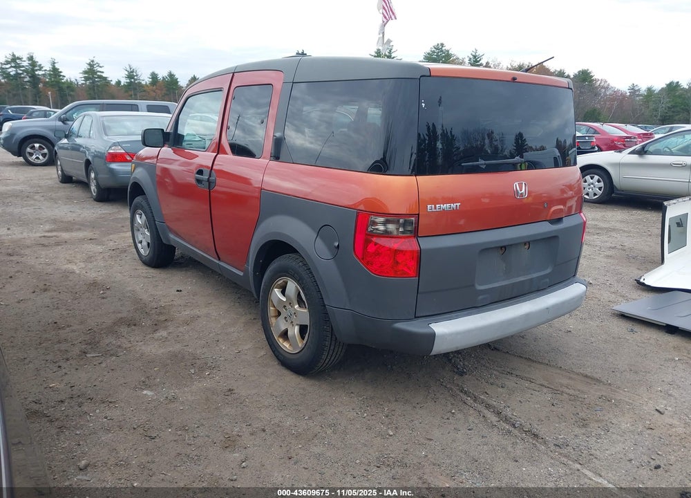 2004 HONDA ELEMENT EX VIN: 5J6YH28674L015352
