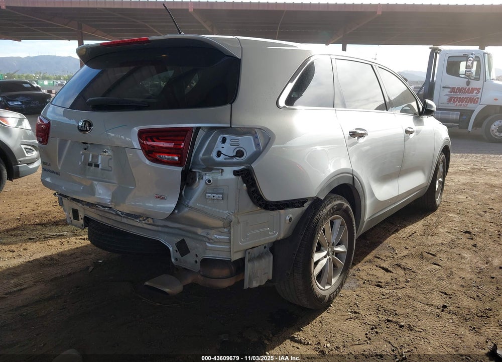 2020 KIA SORENTO 2.4L L VIN: 5XYPG4A31LG656958