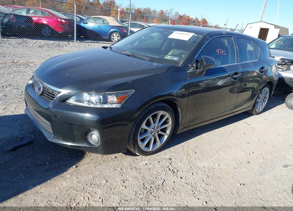 2013 LEXUS CT 200H VIN: JTHKD5BH1D2153363