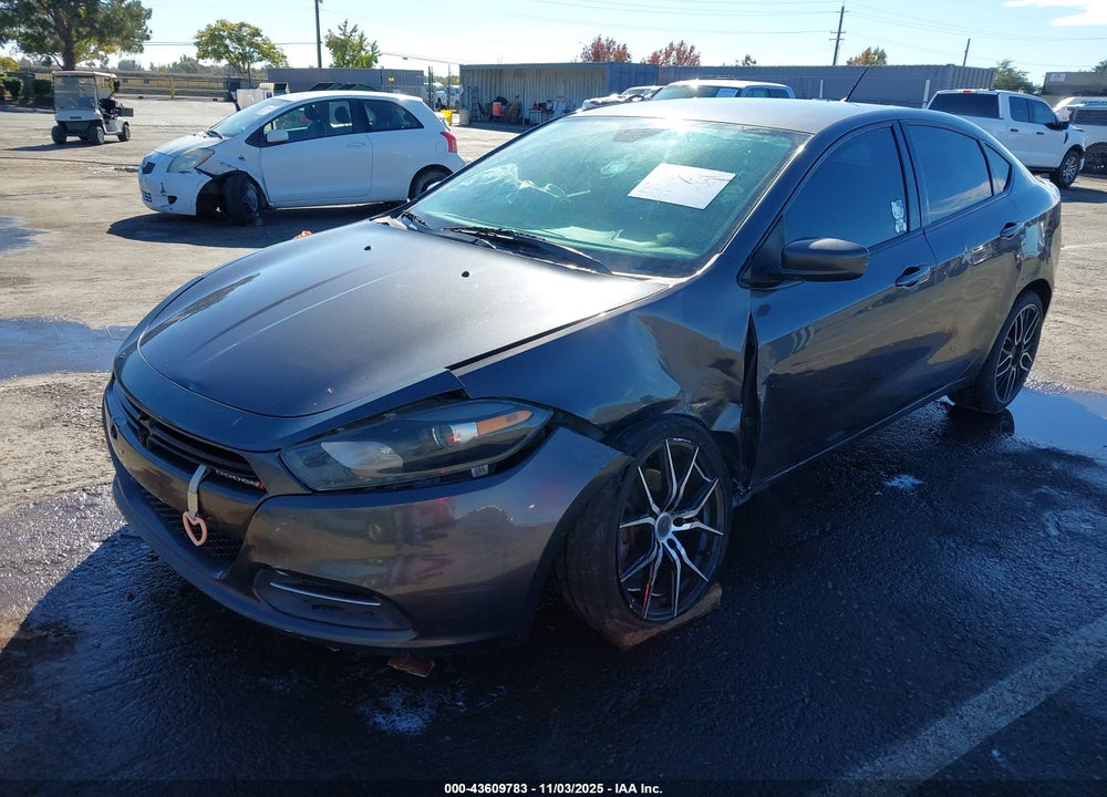 2015 DODGE DART SXT VIN: 1C3CDFBB9FD265721