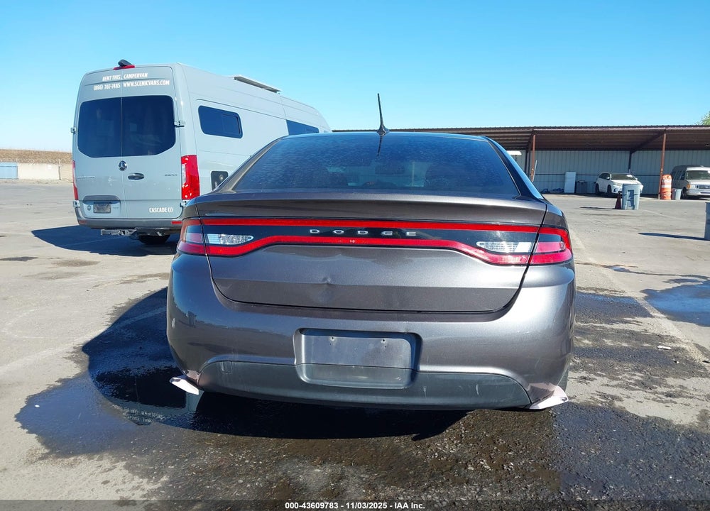 2015 DODGE DART SXT VIN: 1C3CDFBB9FD265721
