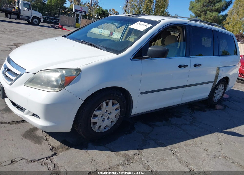 2006 HONDA ODYSSEY LX VIN: 5FNRL38236B081737