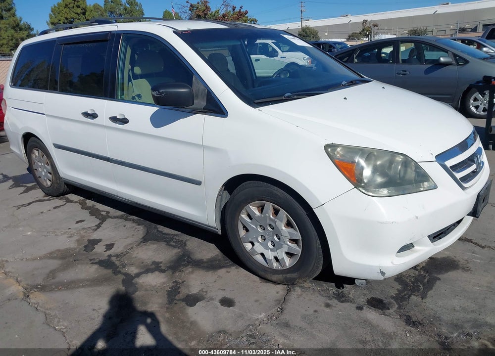 2006 HONDA ODYSSEY LX VIN: 5FNRL38236B081737