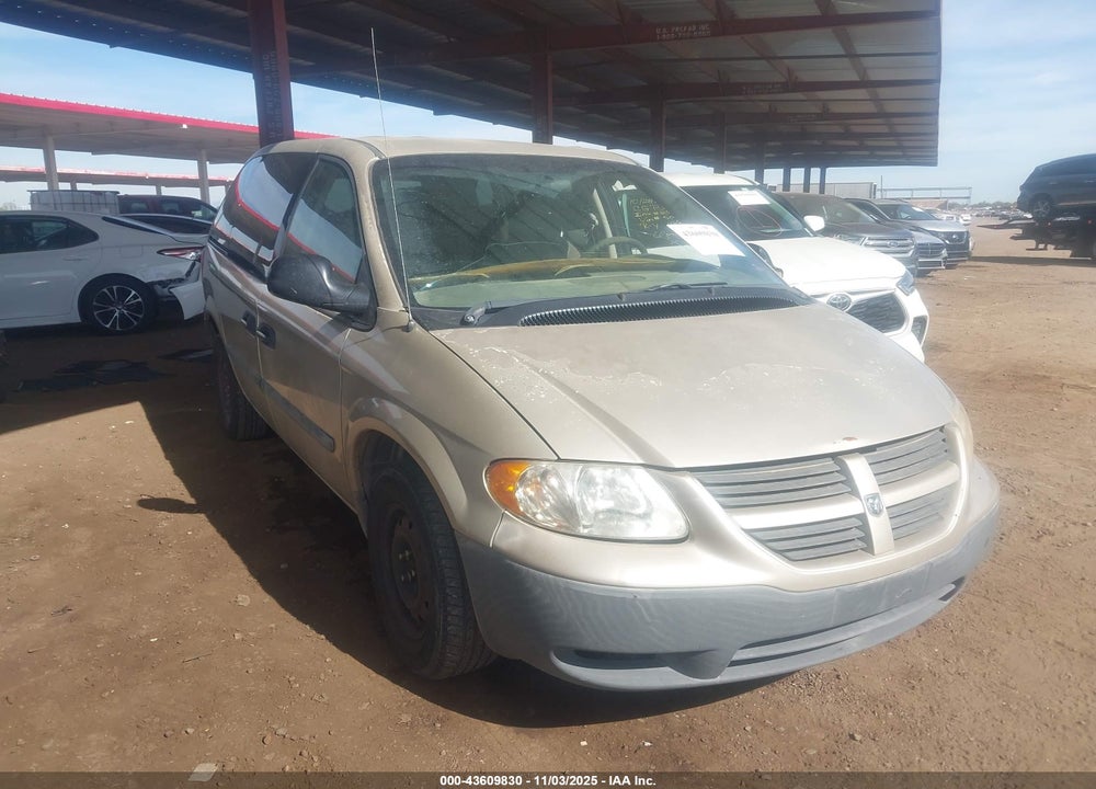 2005 DODGE CARAVAN SE VIN: 1D4GP25EX5B333492