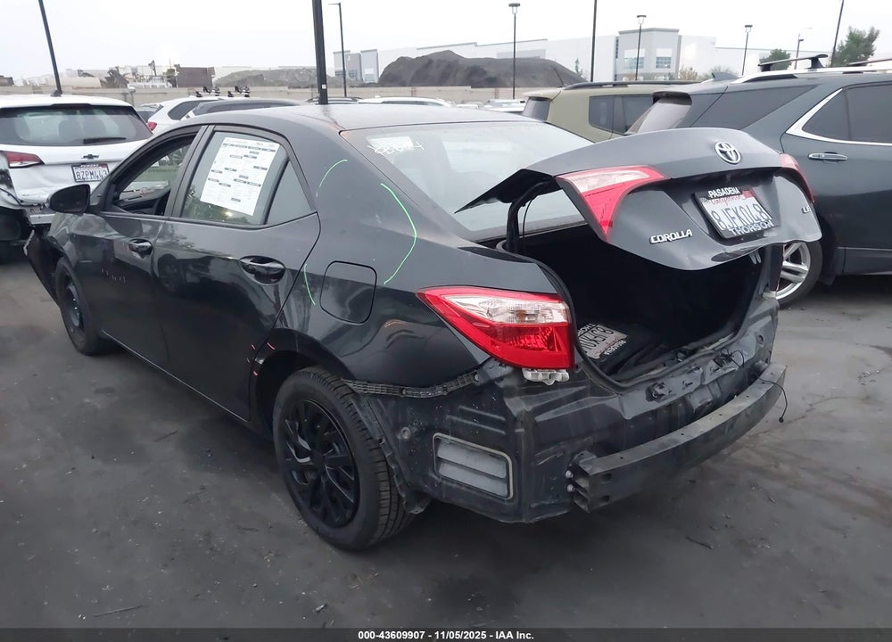 2019 TOYOTA COROLLA LE VIN: 5YFBURHE2KP914566