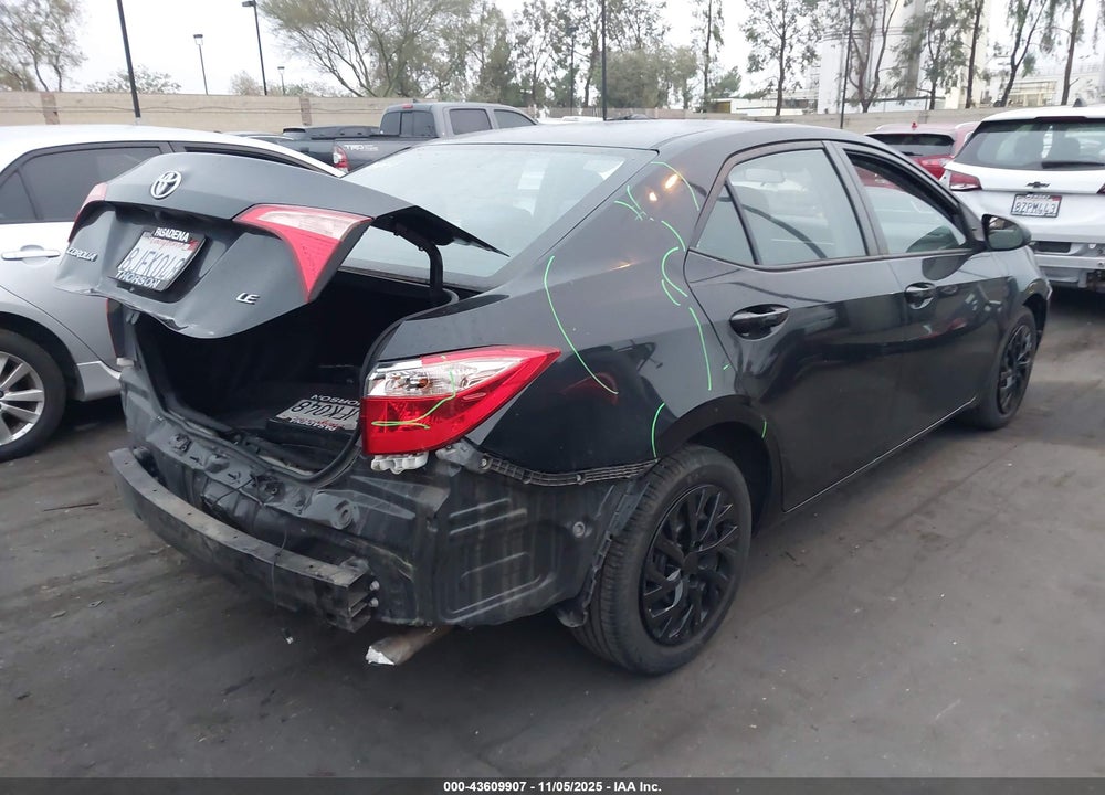 2019 TOYOTA COROLLA LE VIN: 5YFBURHE2KP914566