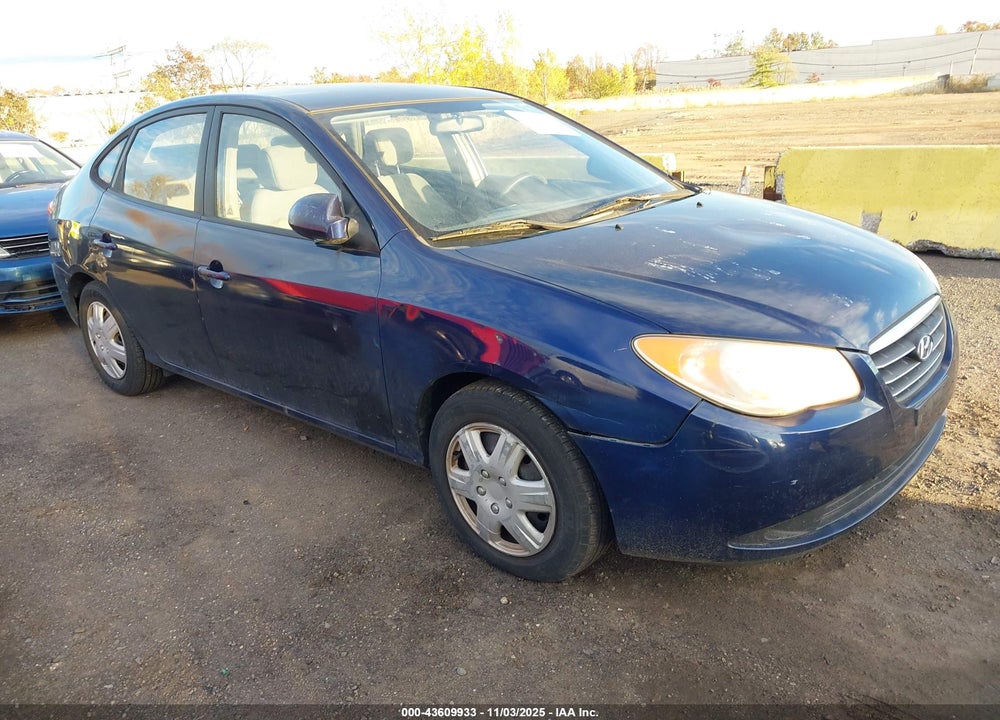 2007 HYUNDAI ELANTRA GLS/LIMITED/SE VIN: KMHDU46D97U147522
