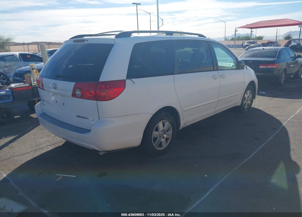 2006 TOYOTA SIENNA LE VIN: 5TDZA23C96S533248
