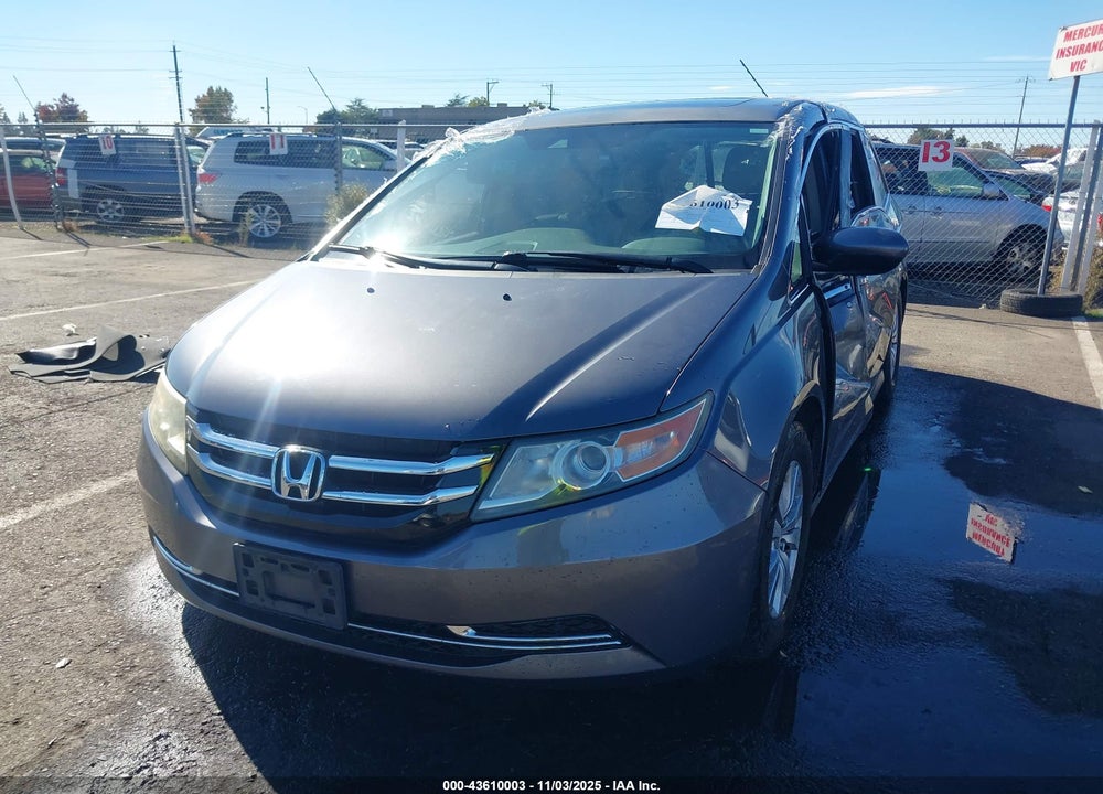 2015 HONDA ODYSSEY EX-L VIN: 5FNRL5H65FB061228