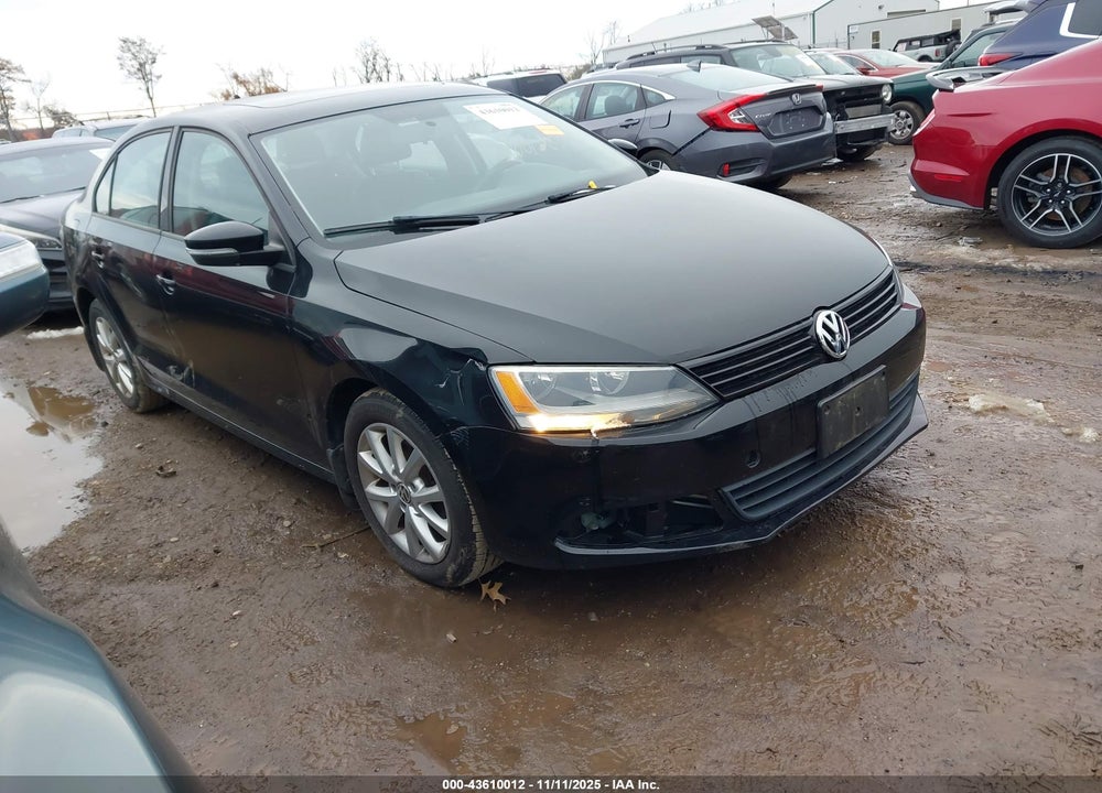 2012 VOLKSWAGEN JETTA 2.5L SE VIN: 3VWDP7AJ0CM391646