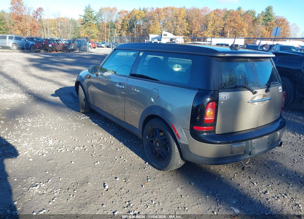 2010 MINI COOPER CLUBMAN VIN: WMWML3C56ATX37508