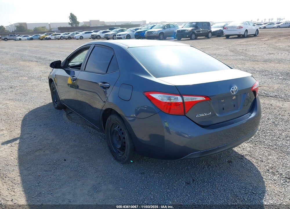 2015 TOYOTA COROLLA L VIN: 5YFBURHE7FP200891