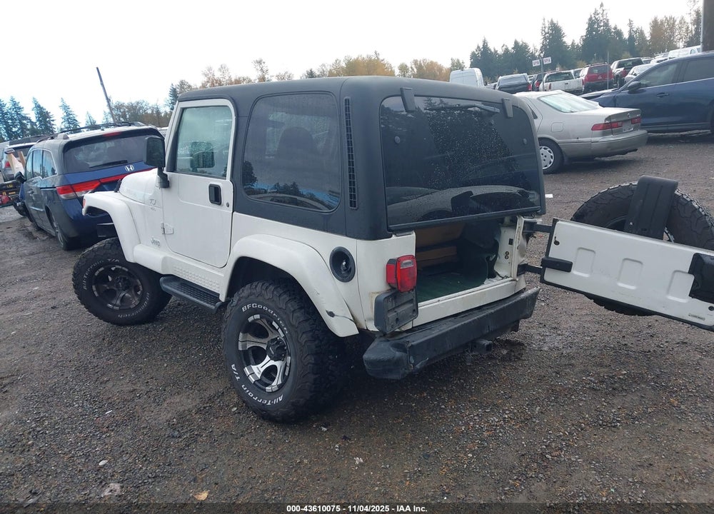 1997 JEEP WRANGLER SAHARA VIN: 1J4FY49S1VP527519