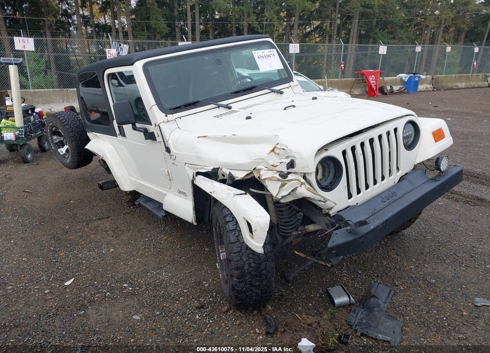 1997 JEEP WRANGLER SAHARA VIN: 1J4FY49S1VP527519