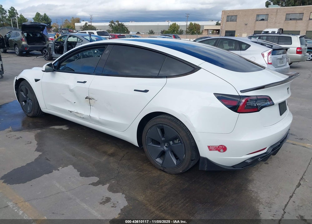 2022 TESLA MODEL 3 LONG RANGE DUAL MOTOR ALL-WHEEL DRIVE VIN: 5YJ3E1EB9NF251056