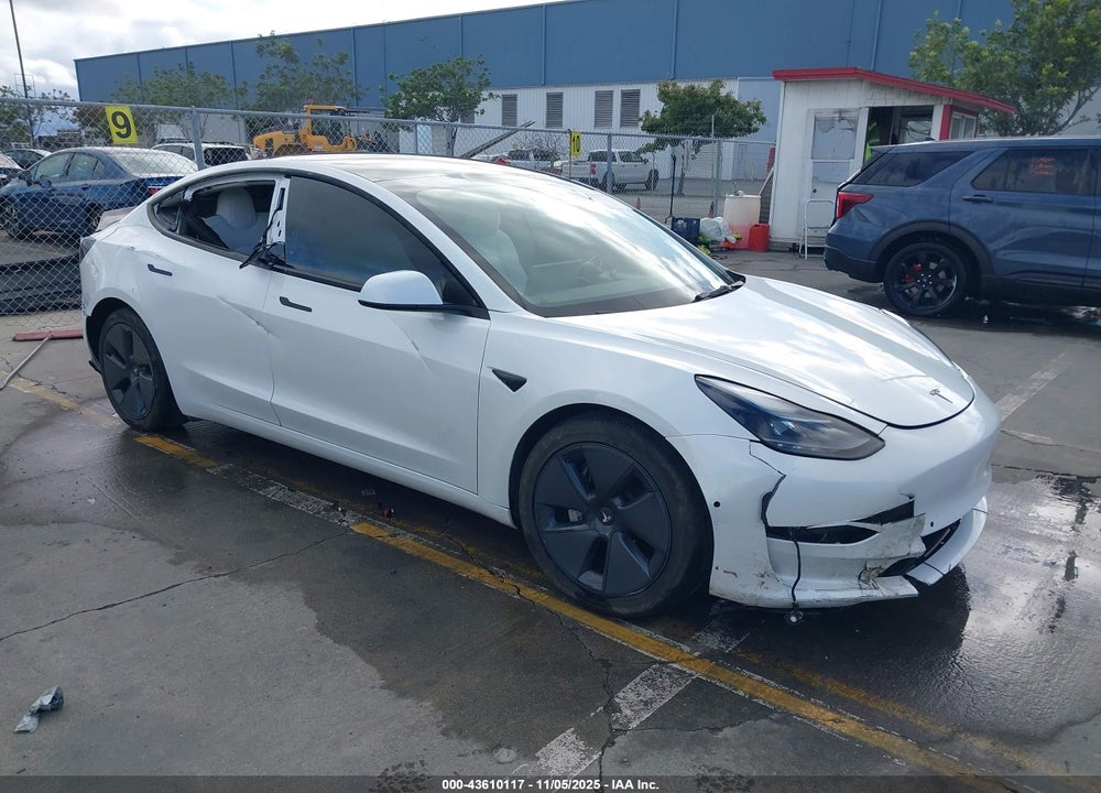 2022 TESLA MODEL 3 LONG RANGE DUAL MOTOR ALL-WHEEL DRIVE VIN: 5YJ3E1EB9NF251056