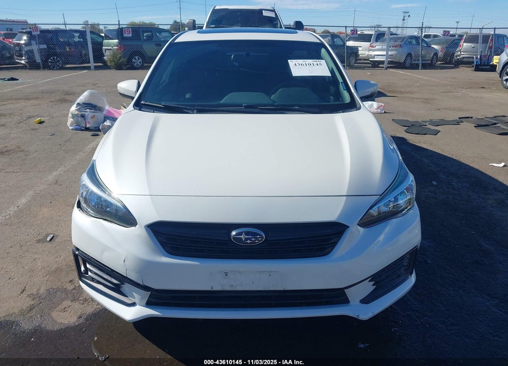 2020 SUBARU IMPREZA SPORT VIN: 4S3GKAM66L3604085
