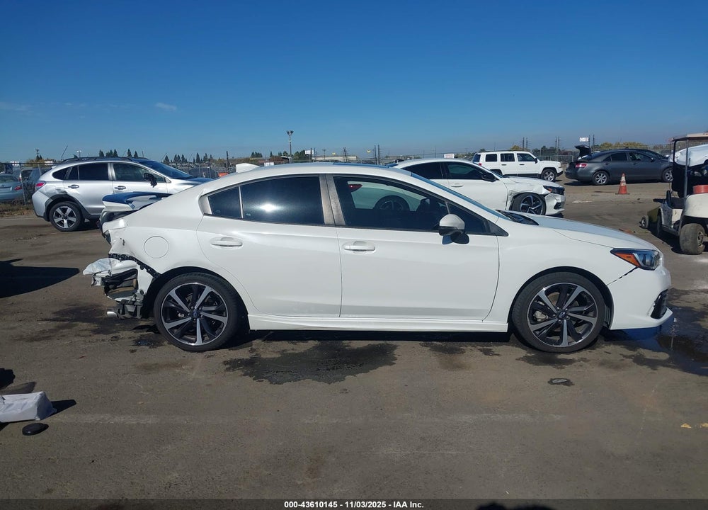 2020 SUBARU IMPREZA SPORT VIN: 4S3GKAM66L3604085