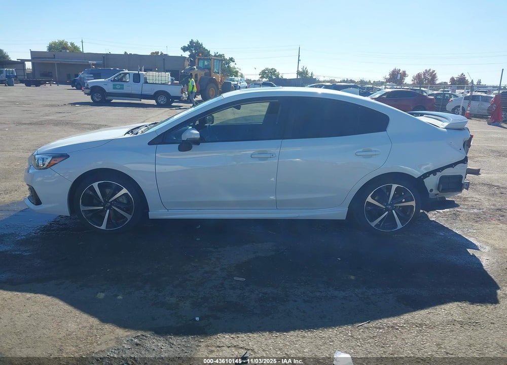 2020 SUBARU IMPREZA SPORT VIN: 4S3GKAM66L3604085