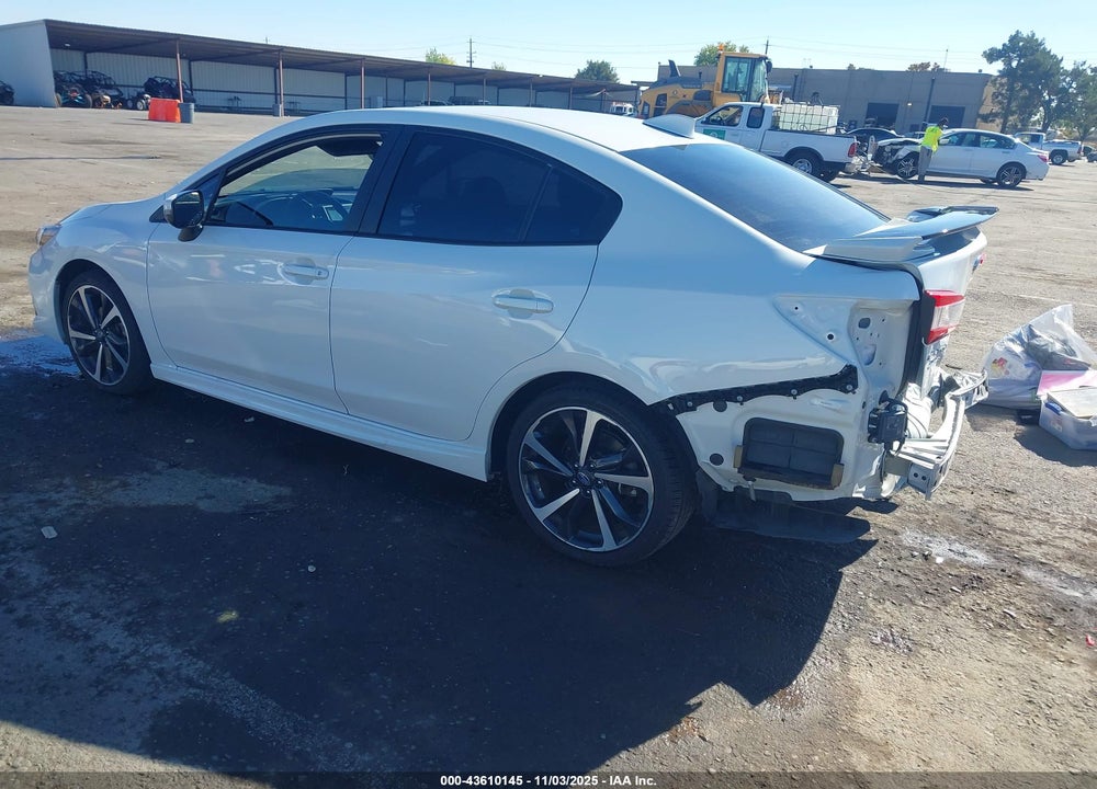2020 SUBARU IMPREZA SPORT VIN: 4S3GKAM66L3604085