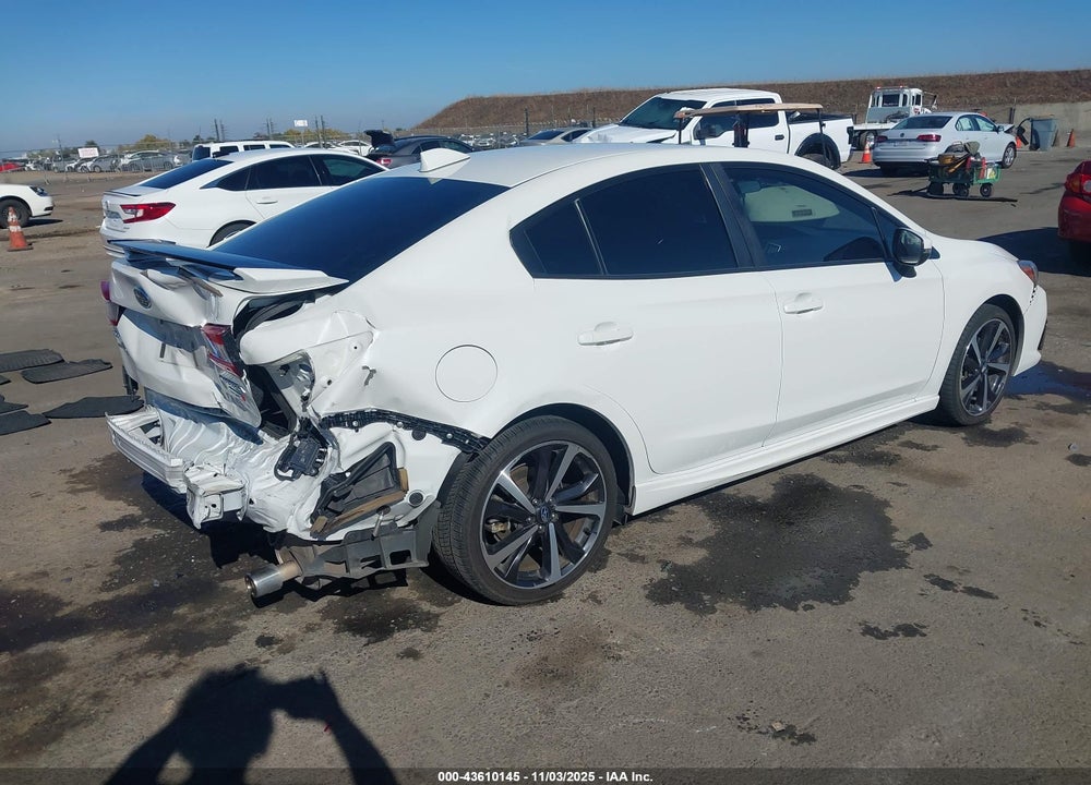 2020 SUBARU IMPREZA SPORT VIN: 4S3GKAM66L3604085