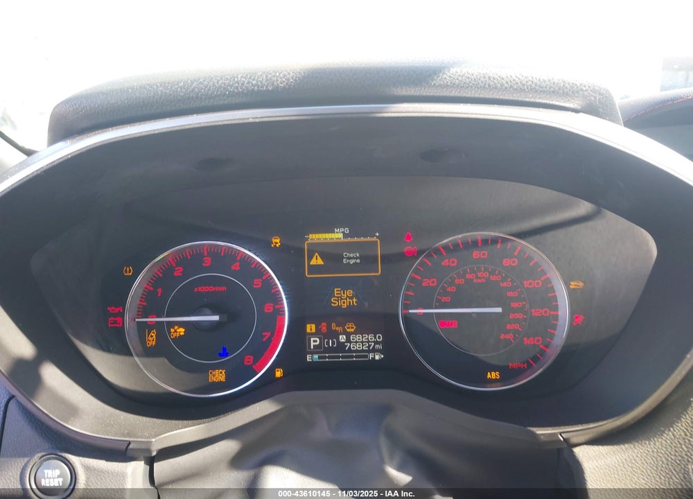 2020 SUBARU IMPREZA SPORT VIN: 4S3GKAM66L3604085