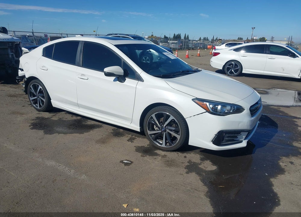 2020 SUBARU IMPREZA SPORT VIN: 4S3GKAM66L3604085