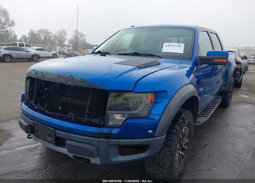 2014 FORD F-150 SVT RAPTOR VIN: 1FTFW1R67EFD12293