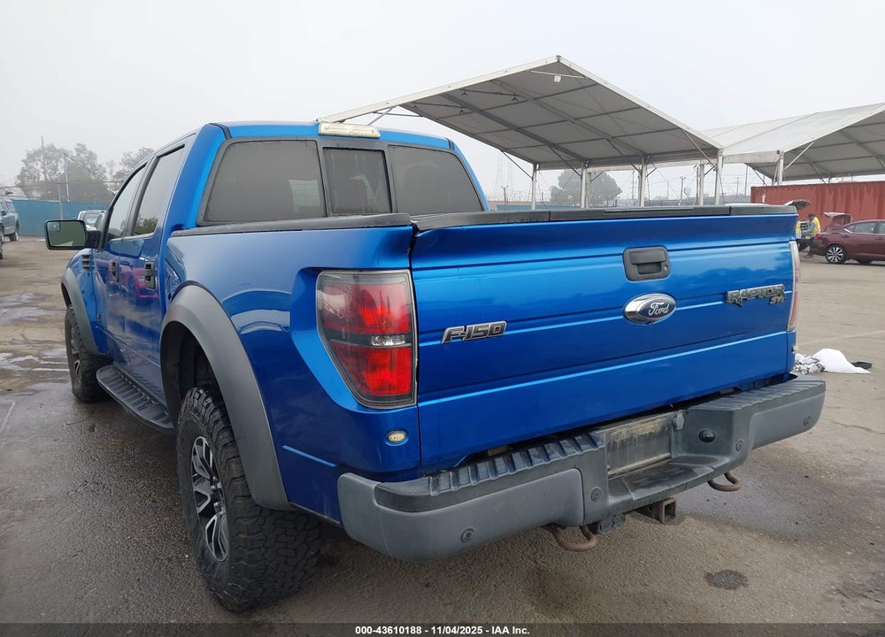 2014 FORD F-150 SVT RAPTOR VIN: 1FTFW1R67EFD12293