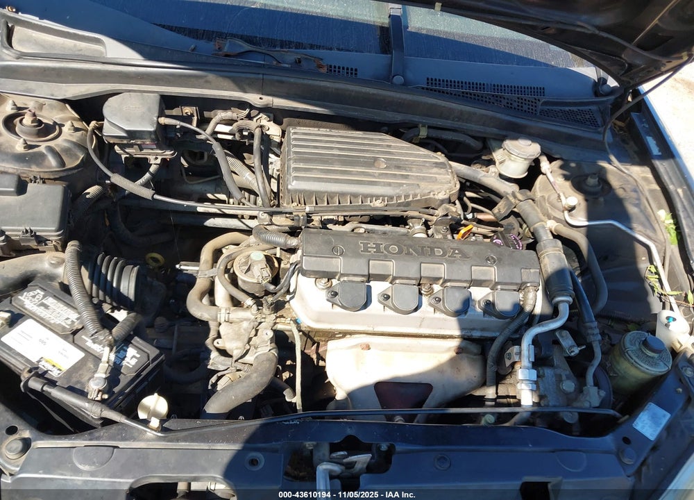 2005 HONDA CIVIC LX VIN: JHMES165X5S001823