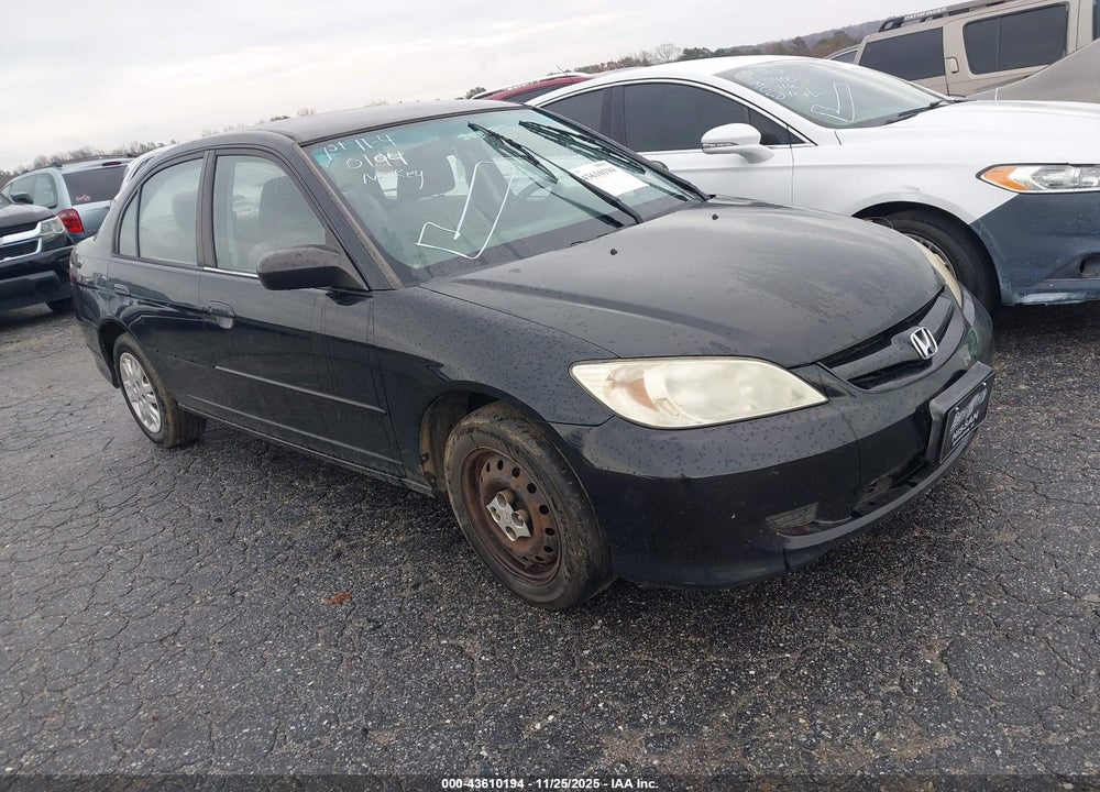 2005 HONDA CIVIC LX VIN: JHMES165X5S001823