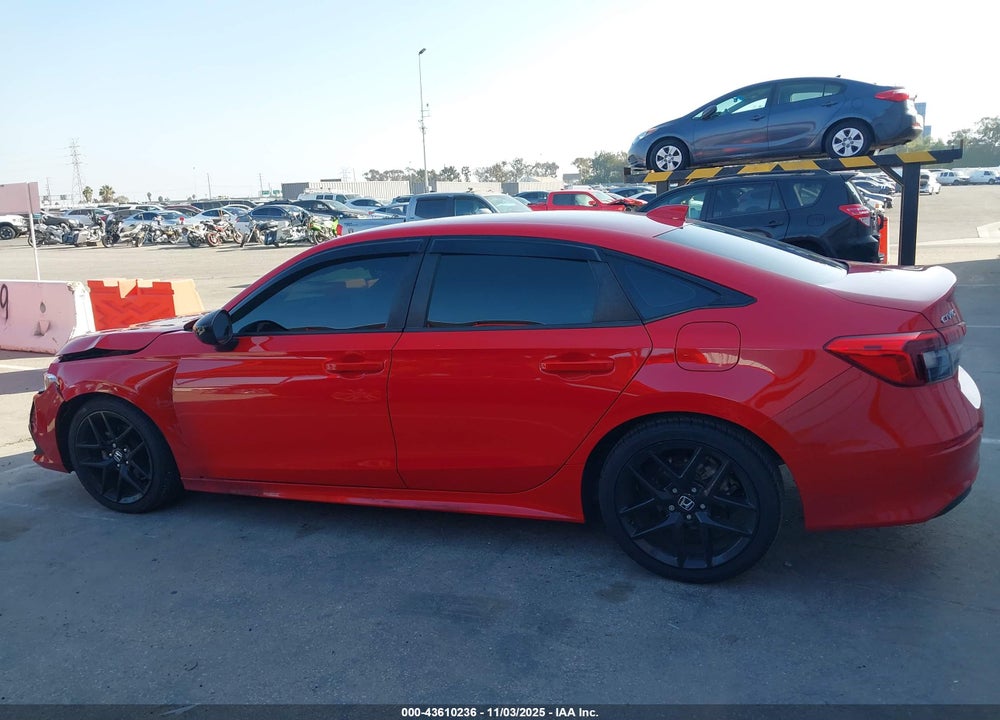 2022 HONDA CIVIC VIN: 2HGFE2F54NH521947