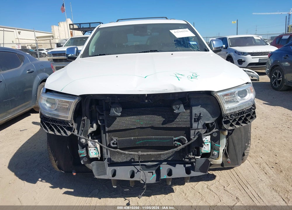 2015 DODGE DURANGO VIN: 1C4SDHET7FC760271