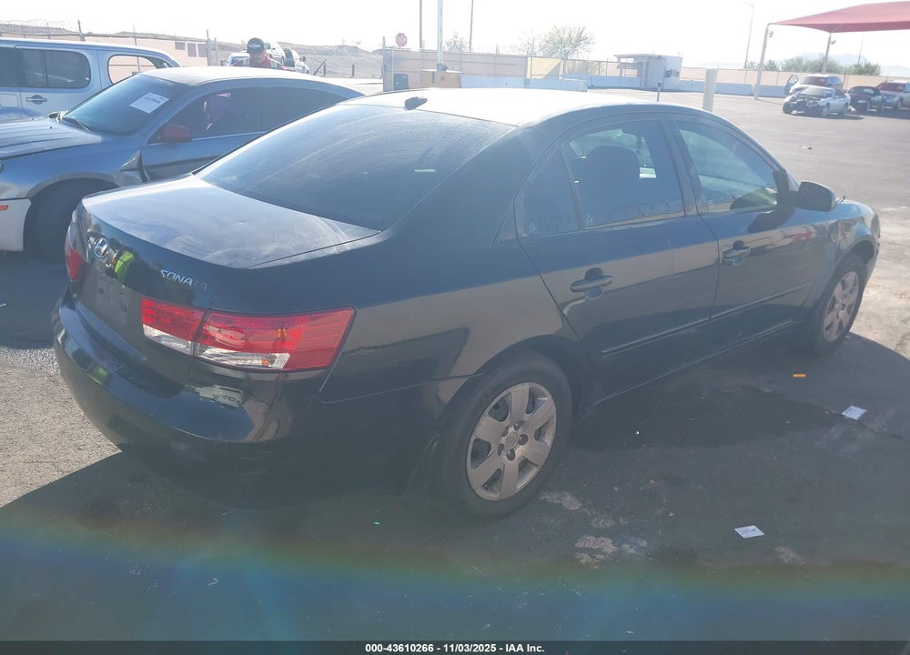 2008 HYUNDAI SONATA VIN: 5NPET46C98H368357