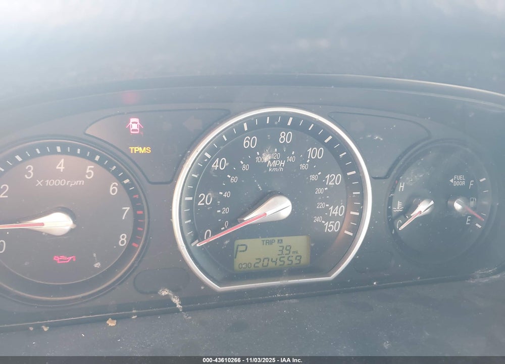 2008 HYUNDAI SONATA VIN: 5NPET46C98H368357