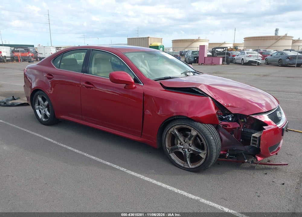 2006 LEXUS IS 250 VIN: JTHBK262565003526