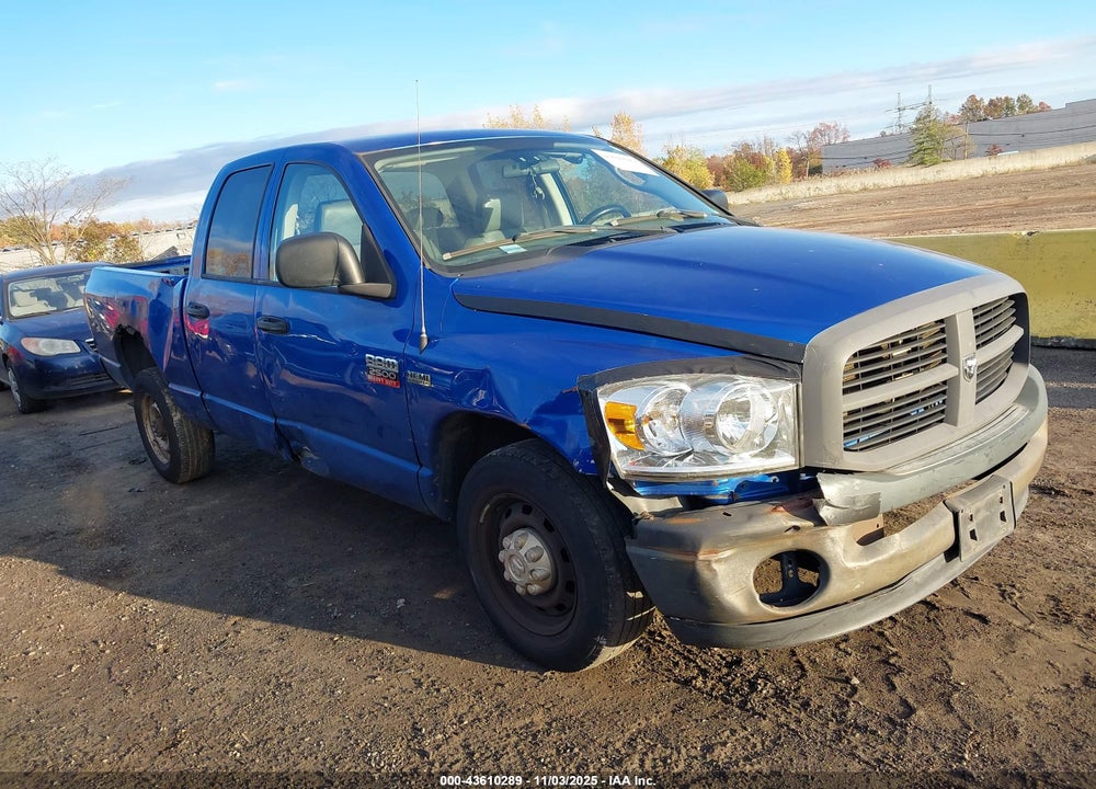 2008 DODGE RAM 2500 ST/SXT VIN: 3D7KR28D18G247803