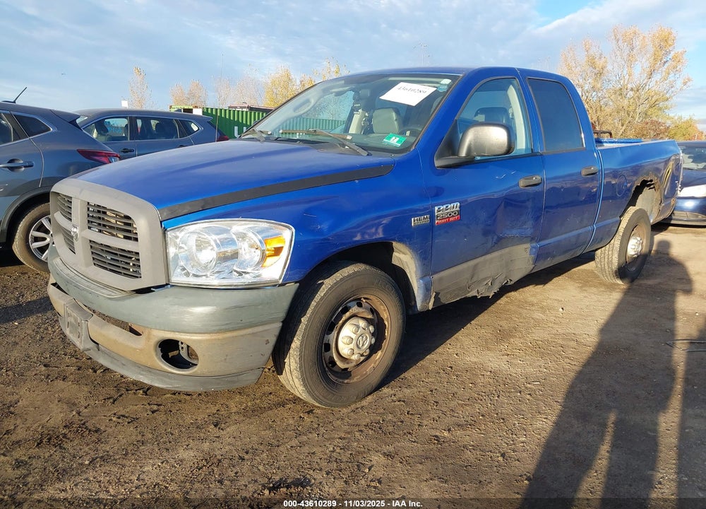 2008 DODGE RAM 2500 ST/SXT VIN: 3D7KR28D18G247803
