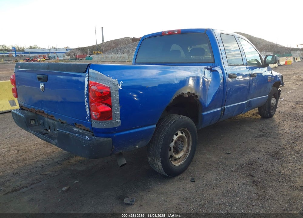 2008 DODGE RAM 2500 ST/SXT VIN: 3D7KR28D18G247803