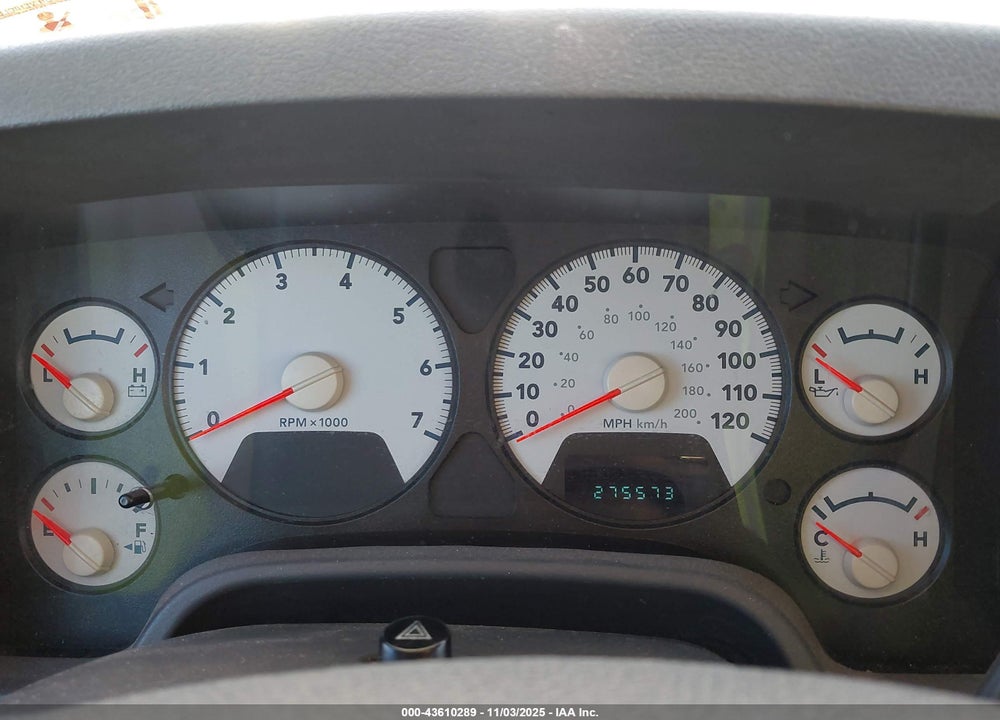 2008 DODGE RAM 2500 ST/SXT VIN: 3D7KR28D18G247803
