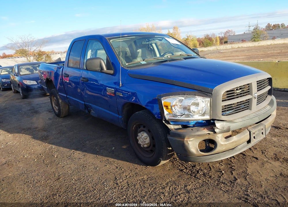 2008 DODGE RAM 2500 ST/SXT VIN: 3D7KR28D18G247803