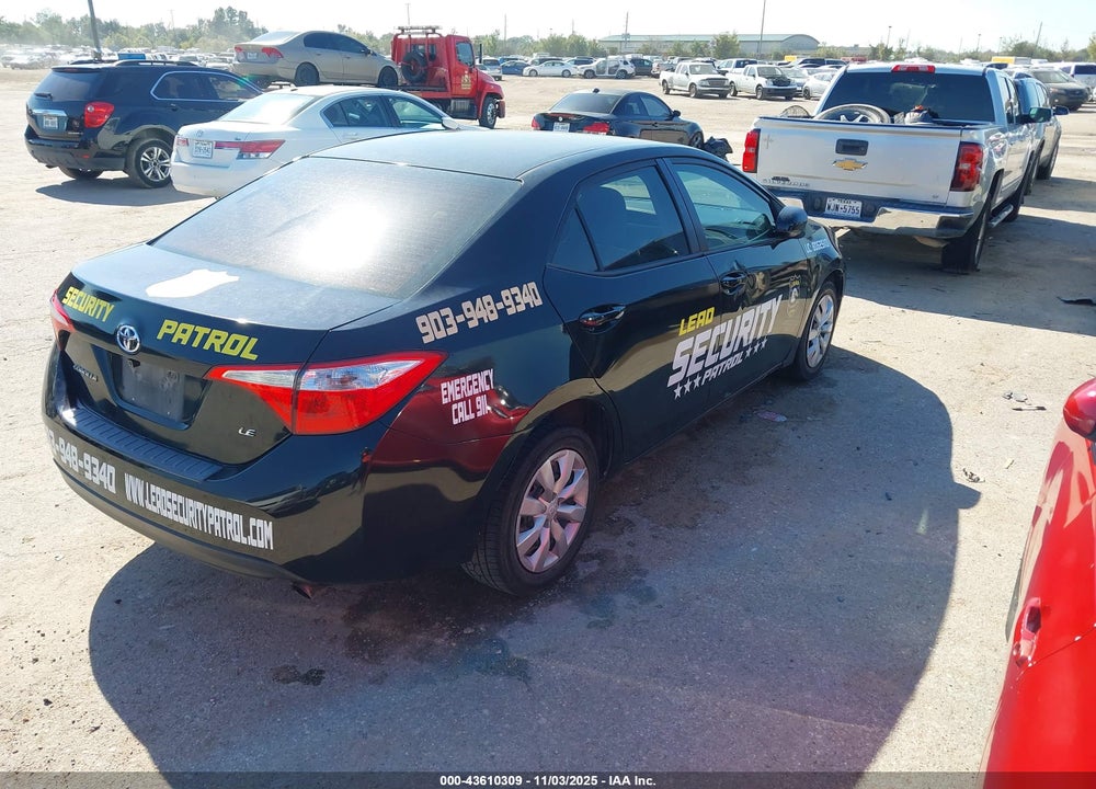 2016 TOYOTA COROLLA LE VIN: 5YFBURHE7GP438466
