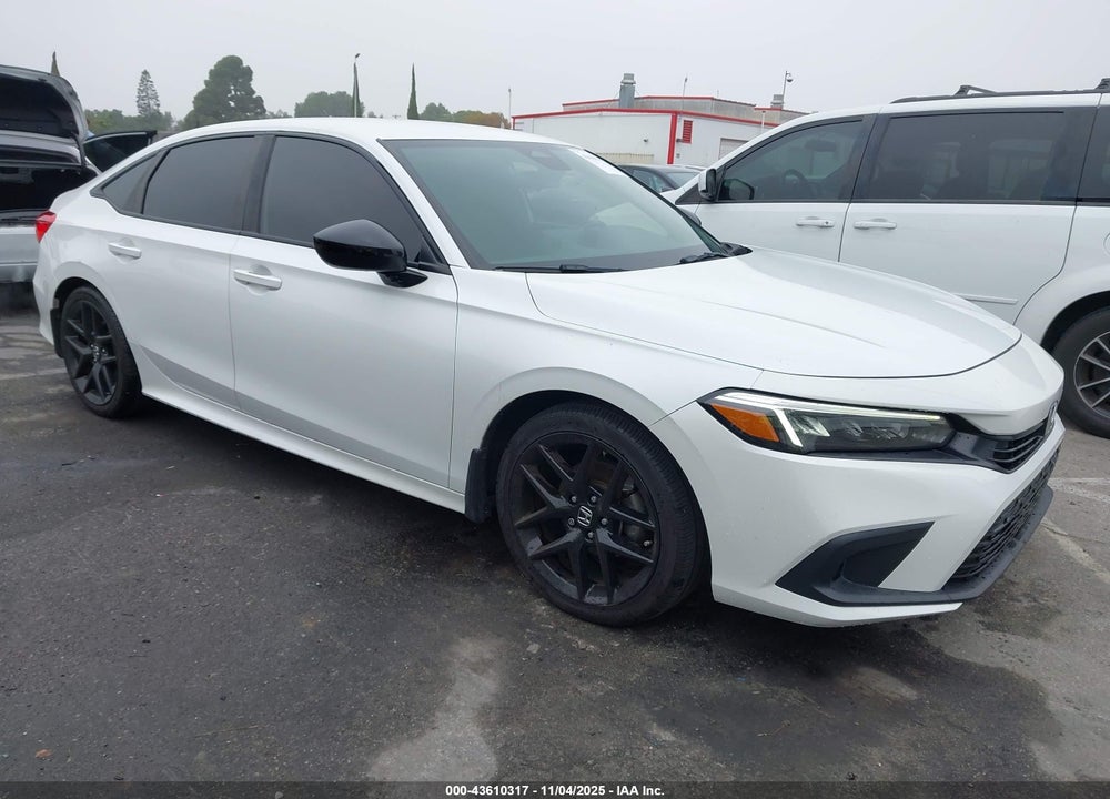 2022 HONDA CIVIC SPORT VIN: 2HGFE2F53NH505254