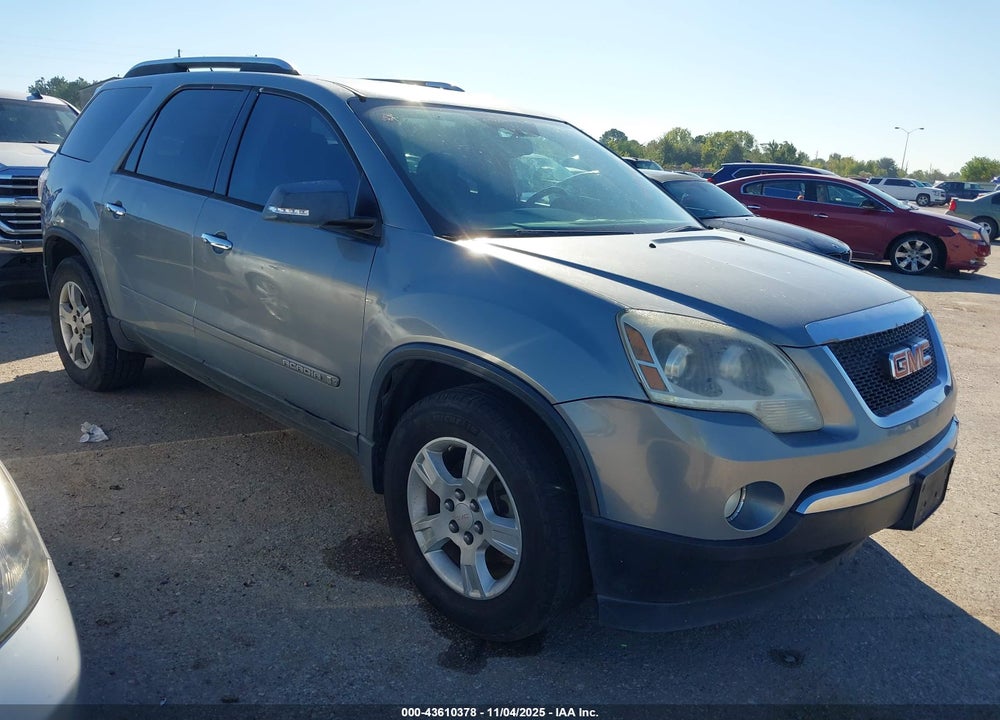 2008 GMC ACADIA SLE1 VIN: 1GKER13768J202023