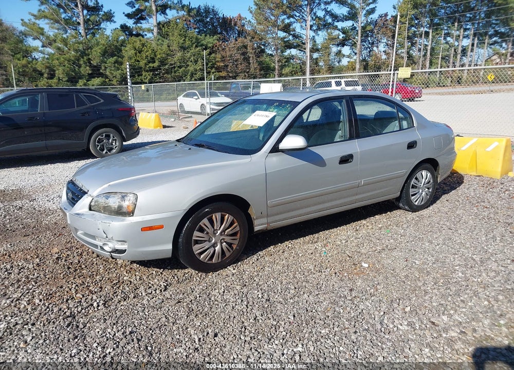 2005 HYUNDAI ELANTRA GLS/GT VIN: KMHDN46D45U184083