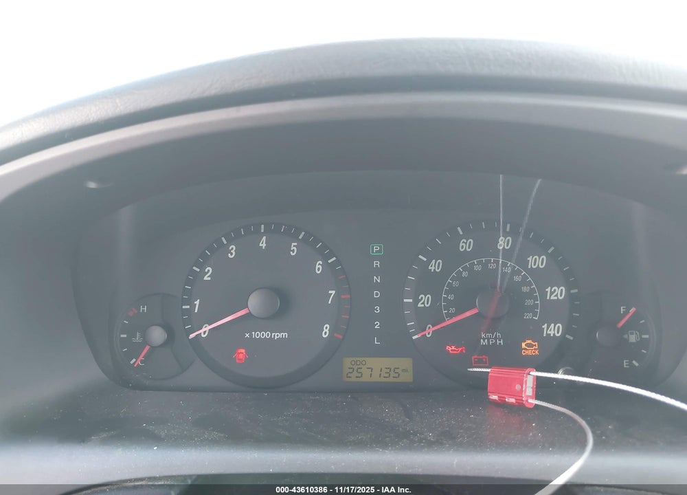 2005 HYUNDAI ELANTRA GLS/GT VIN: KMHDN46D45U184083