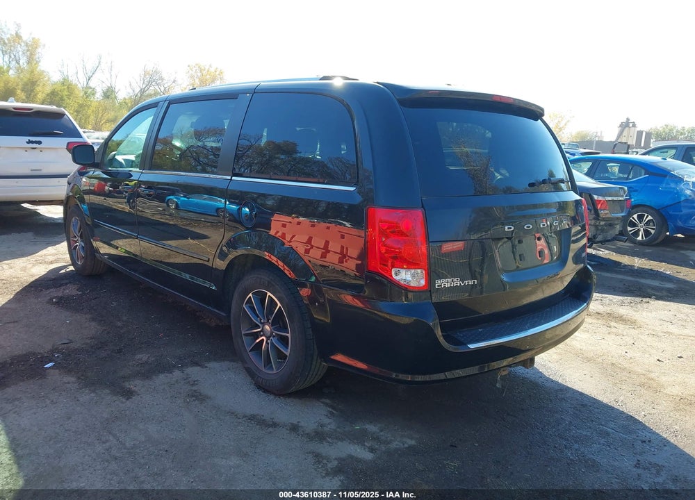 2016 DODGE GRAND CARAVAN SXT VIN: 2C4RDGCG7GR372528