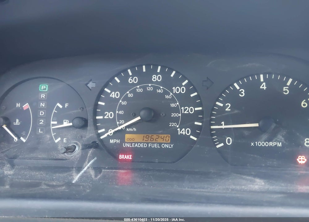 1999 TOYOTA CAMRY LE VIN: 4T1BG22K5XU456086