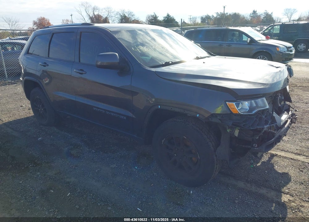 2019 JEEP GRAND CHEROKEE LAREDO E 4X4 VIN: 1C4RJFAG3KC761920